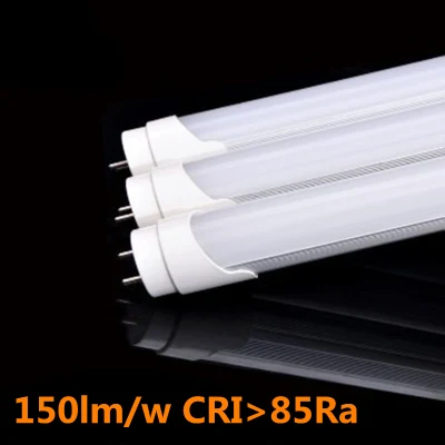 Tubo LED CRI>85ra T8 da 150lm/W che illumina il bianco freddo 6000K AC85